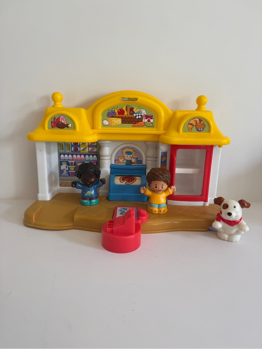 Fisher-Price Little People Corner Market Playset